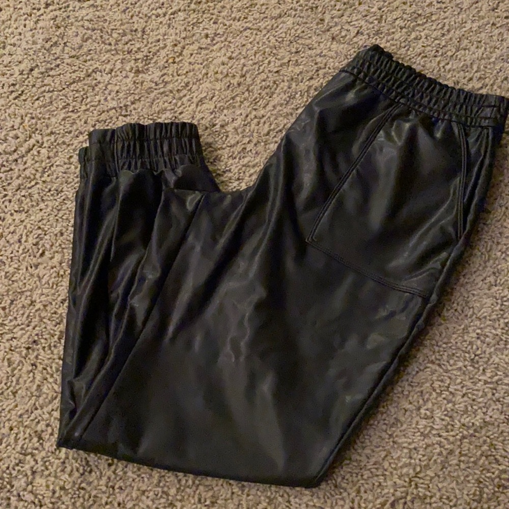 Express Faux Leather High Waisted Pant
